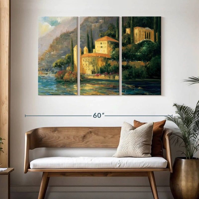 Gillard Scenic Italie III, H 32 po x l 50 po