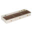 Tablette flottante de 47 po avec tiroir, coiffeuse murale polyvalente, bureau monté, table flottante pour chambre à coucher, salle de bain, coiffeurs, blanc et doré