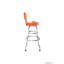 Tabouret pivotant à hauteur réglable