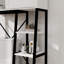 Armoire de rangement au-dessus de la toilette