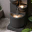 Fontaine d'extérieur 39,76 po H 5 niveaux