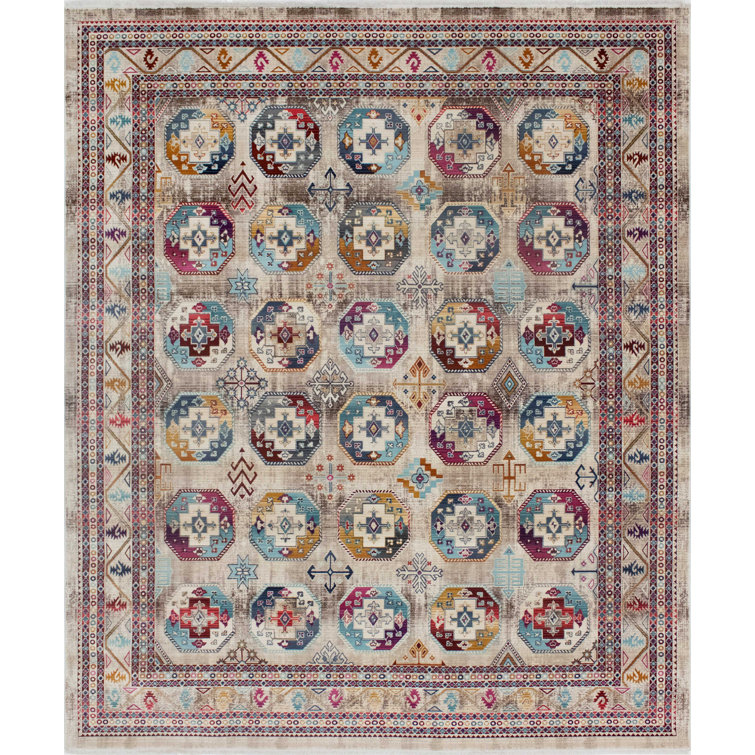 Lucha Geometric Indoor Rug