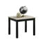 Ensemble de table 3 pièces au fini gris clair-118866617