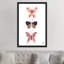 «Butterfly Trio», art encadré-49840505-49840497