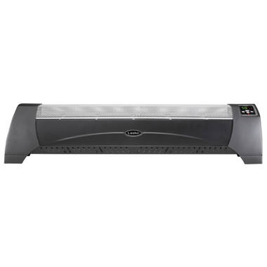 Lasko 1500 Watt Watt 5100 BTU BTU Electric High Efficiency Baseboard Space  Heater with Adjustable Thermostat and with Digital Display - Wayfair Canada