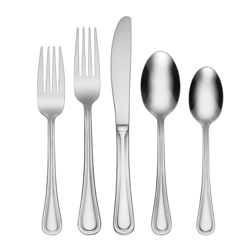 Oneida 74 Piece Flatware Set, Service for 12