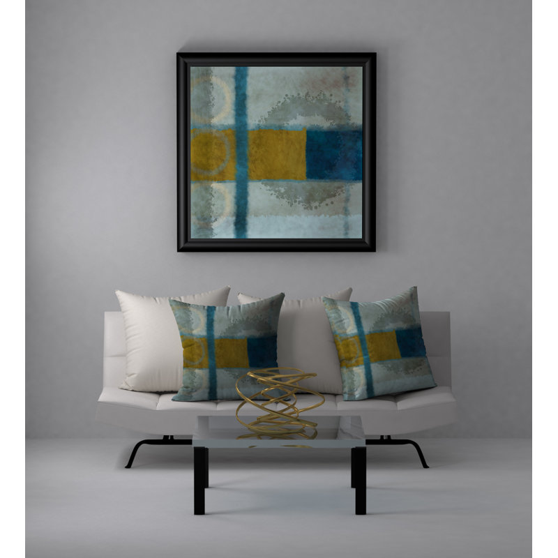 Housse de coussin carrée élégante, 24" X 24"