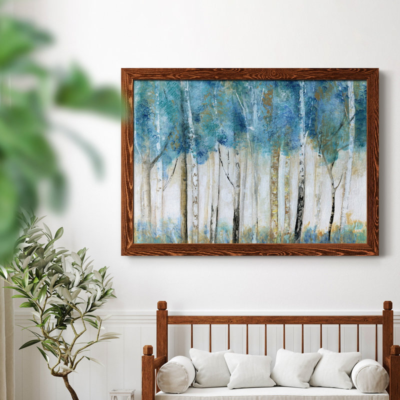 Magical Wood - Peinture sur toile encadrée, H 37,5 po x l 27,5 po x P 1,5 po, Érable