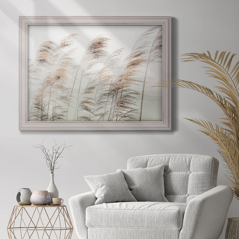 " Delicate Pampas ", 21" H x 25" W x 2.5" D