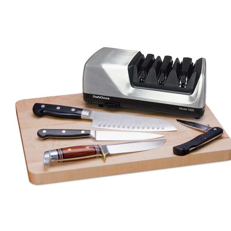 Knife Sharpener Professional 3 Stages Whetstone Kitchen Chef