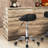 Alandus Swivel Upholstered Adjustable Height Counter Stool with Metal Frame-2124960352