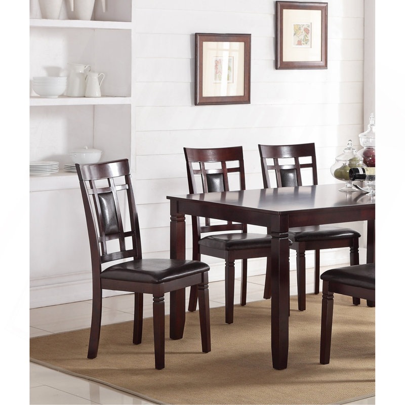 Bivins 6 - Person Four Leg Dining Set