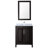 Daria 30'' Single Bathroom Vanity with Marble Top with Mirror-97873286-97873288