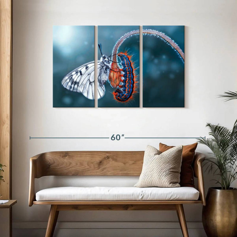 Brampt Butterfly Destiny, 28" H x 45" W