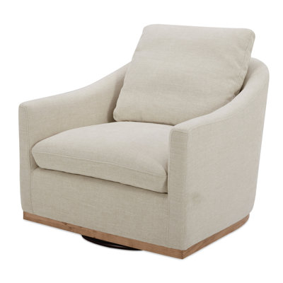 Upholstered Swivel Armchair