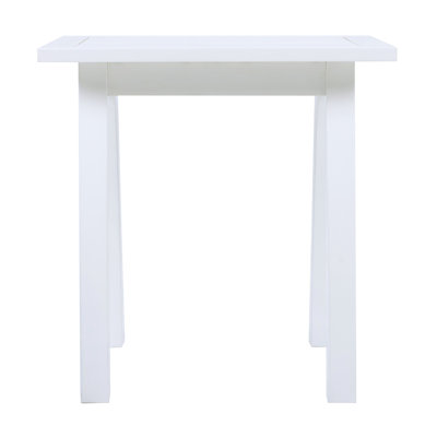Acacia Wood Accent Side Table