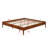 Contemporary Low-Profile Bed Frame Featuring Durable Internal Grid Foundation-1227029068