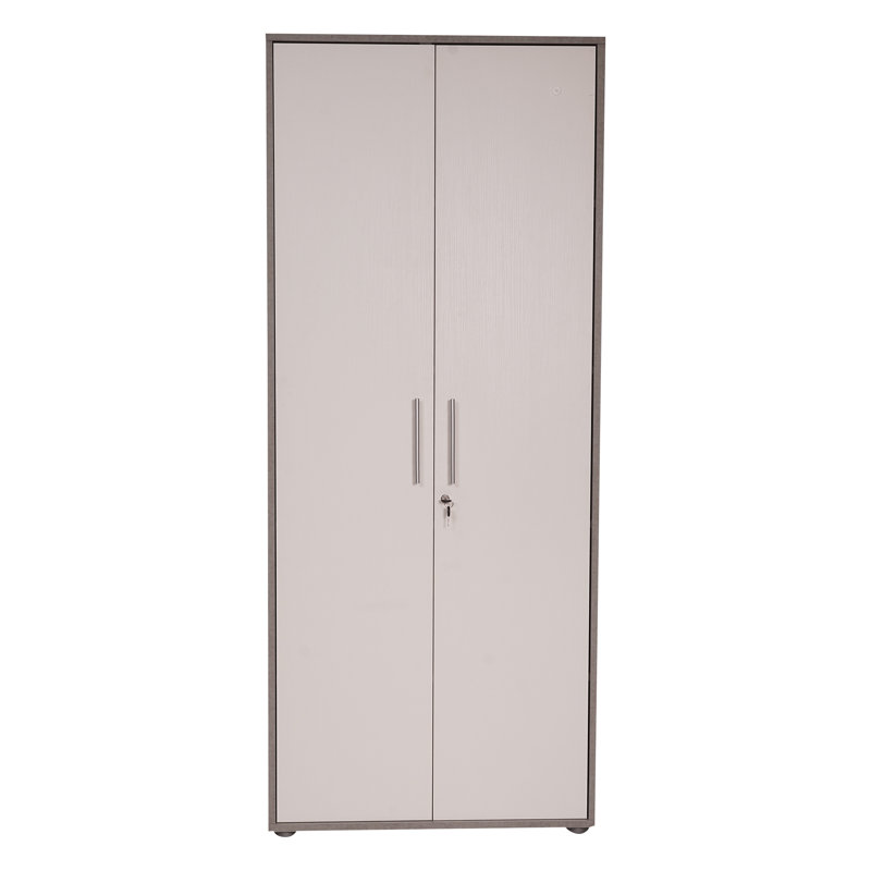 Dionysius Bookcase With 2 Doors And 4 Shelves With Lock, Shelf For Books And Documents, Office Storage