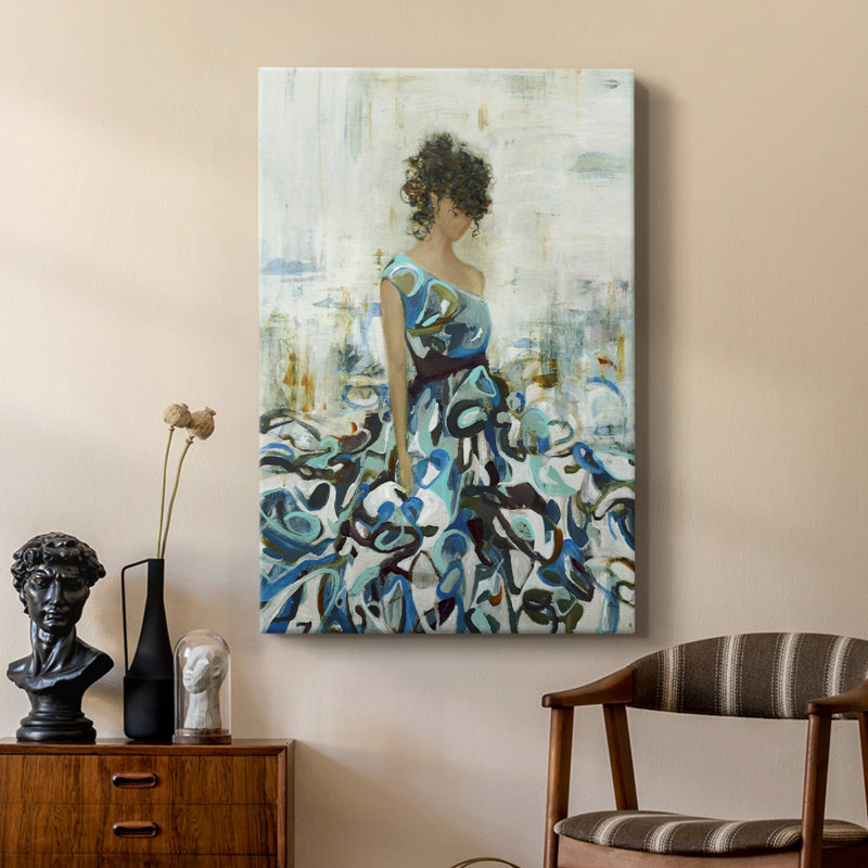 Beauté fluide - galerie Cavas sur mesure, H 12 po x l 8 po