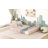 Metal Floor Bed Frame With Fence And Door-1287598592-1287598593