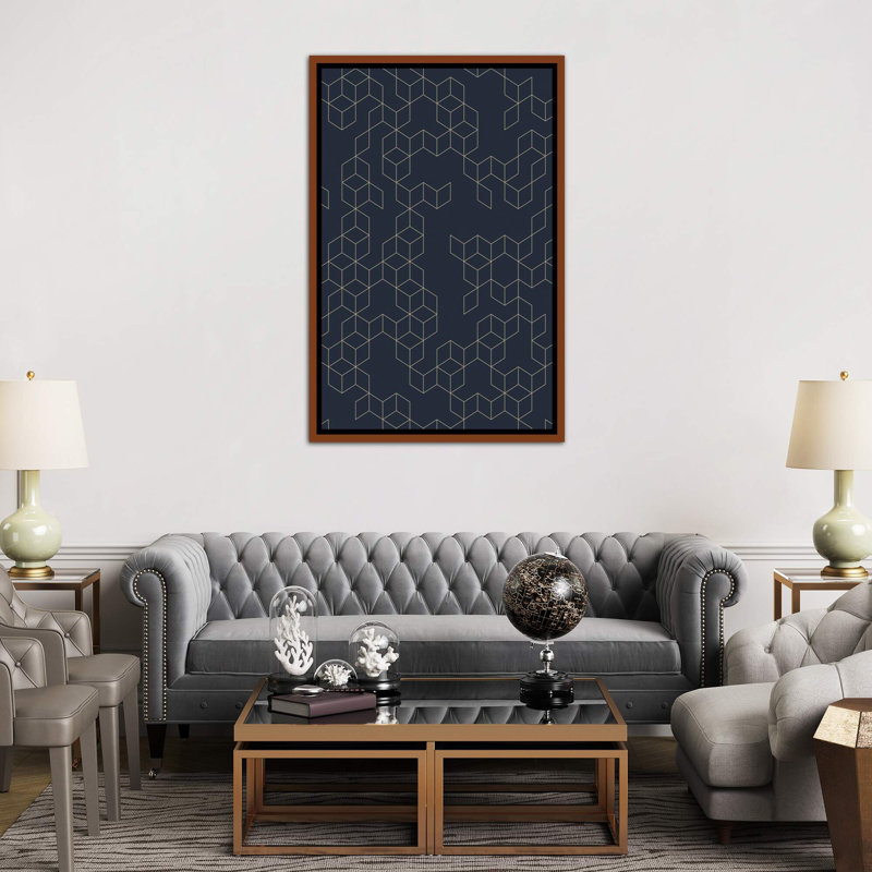 « keziah night » par florent bodart-impression sur image, H 60 po x l 40po x P 1,5 po, Toile avec cadre en bois classique