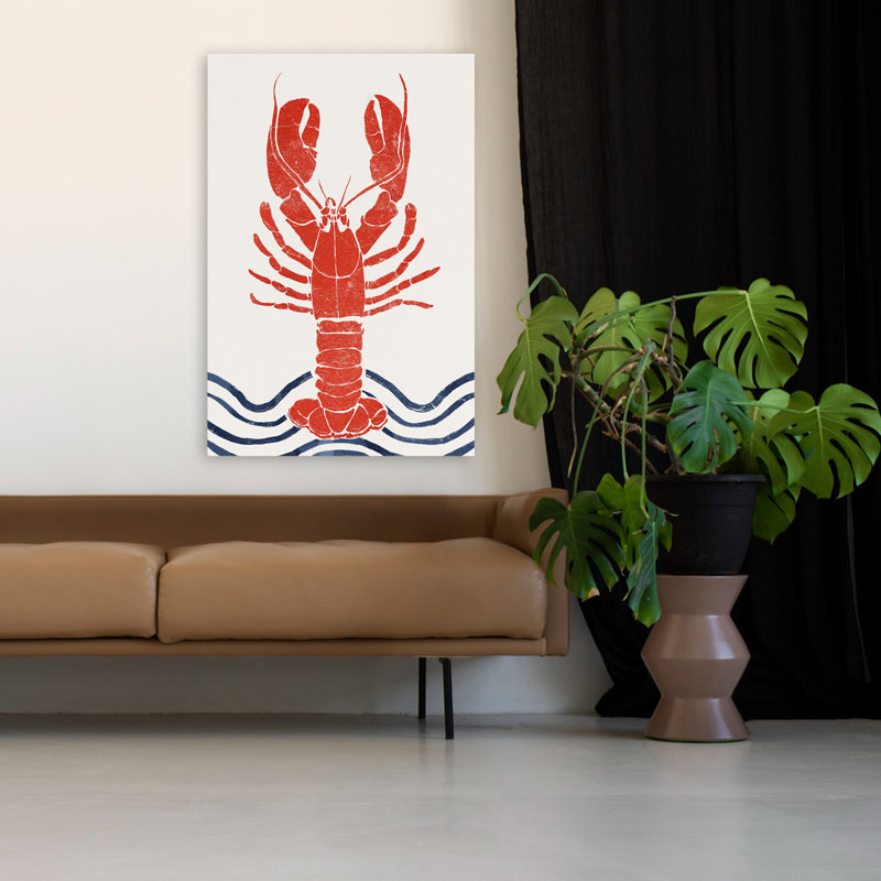Lobster - Animals Cuisine Fish Lobsters Art, 48" H x 32" W