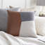 Tawny Patchwork Cotton Throw Pillow-1940747023-1940747016
