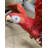 Red Flying Macaw Parrot Life Size Statue-2139874871