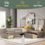 Lit simple avec canapé-lit-1078026757