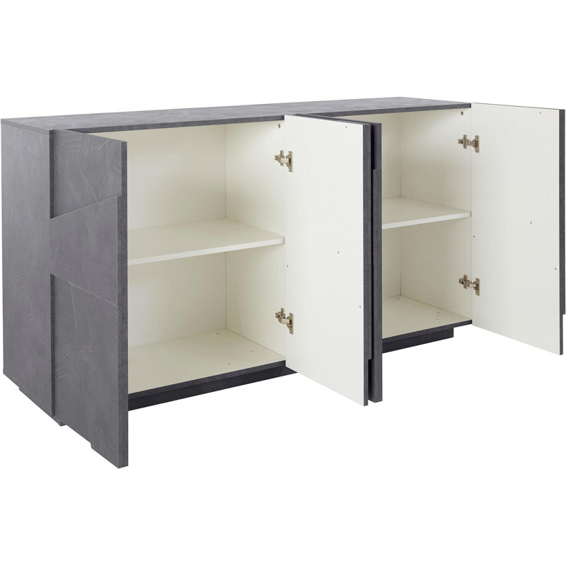 Longford 162.4 Cm Wide Sideboard, Grey
