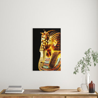 Tutankhamun Egyptian Mummy Photographic - Wrapped Canvas