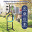 Support de tuyau d'arrosage de jardin autoportant
