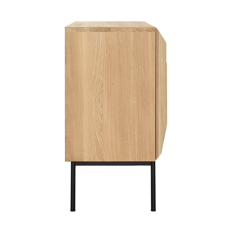 Stairs 78.7'' W Solid Wood Sideboard