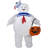 Airblown Stay Puft with Pumpkin Tote-SM-Ghostbusters Inflatable