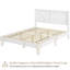 Structure de lit en bois multi-tailles avec tête de lit, aucun sommier nécessaire-1942590089-1942590102
