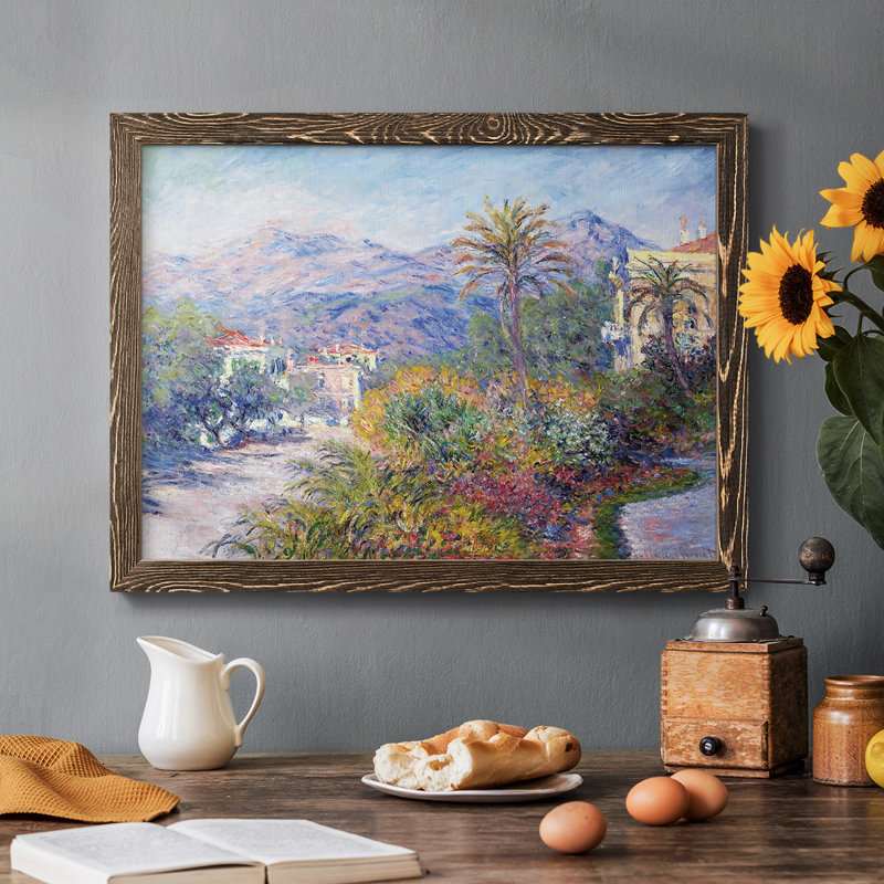 Strada Romana In Bordviera, 1884, reproduction d'art sur toile, Noyer