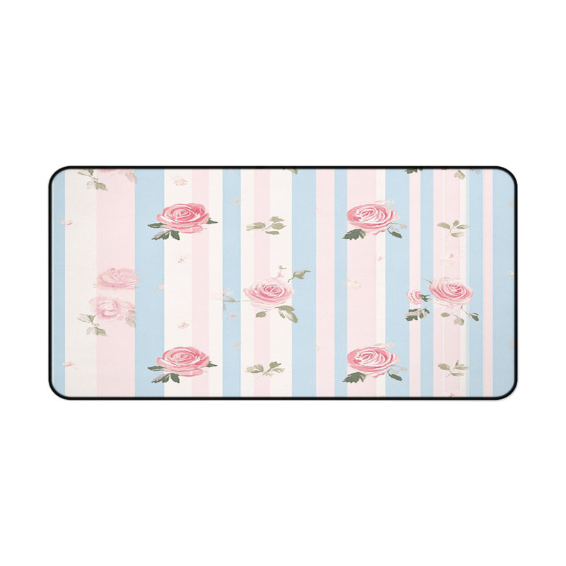 Floral Desk Mat, 31.5x15.5