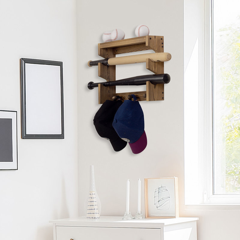 Solid Wood Multi-Use Sports Rack