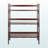 Zimmermann Terry 3-Tier Foldable Stackable Shelf Walnut Finish, 38.27" H X 27.57" W X 11.26" D-437738520-437738523