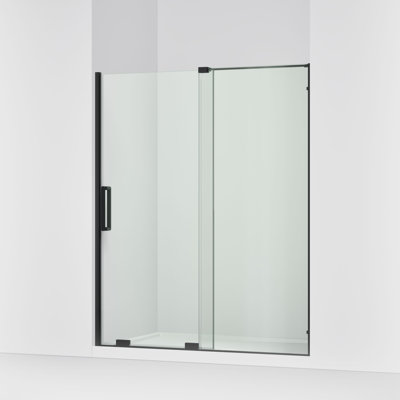 Echelon Sliding Shower Door, 71-3/4 In. H X 55-3/4 - 59-3/4 In. W, With 5/16 In. Thick Crystal Clear Glass