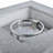 MGO Outdoor Square Fire Pit with Steel Burner,Lightweight 24.02-inch Propane Fire Pit Table with Adjustable Flame, 40,000 BTU-538002264