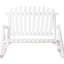 Chaise berçante White Garden