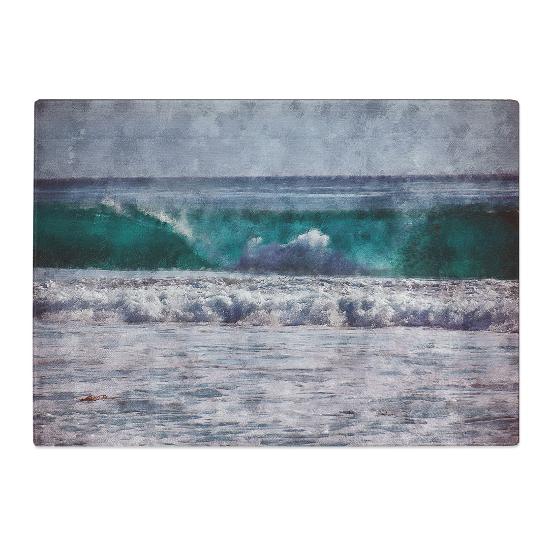 Ocean Wave Painting Chopping Board