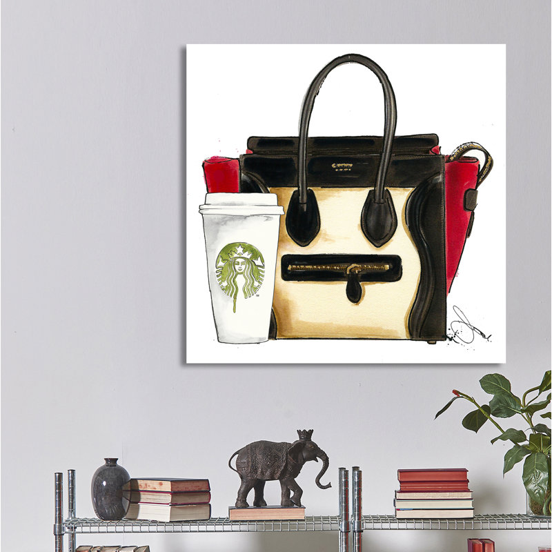 «My New Bag», impression sur toile, H 36 po x l 36 po x P 1,5 po, Toile tendue