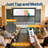 16:9 84 Inch Electric Projector Screen with Remote-129546589