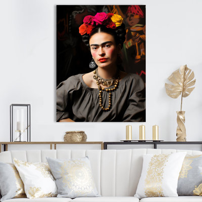 Portrait d'une femme mexicaine romane III
