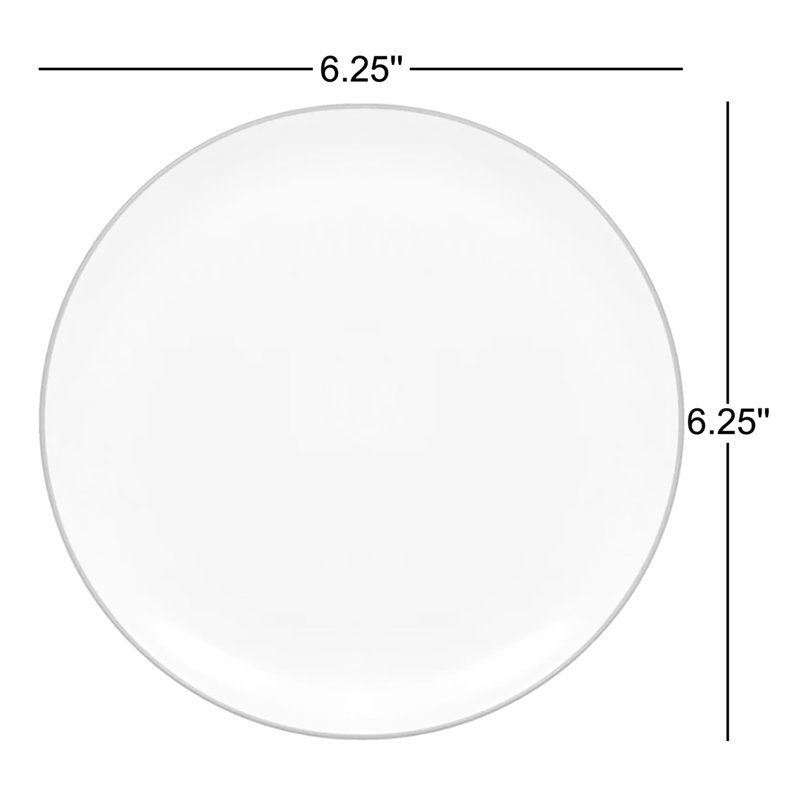 Mini-assiettes Noritake Colorwave, 6 1/4 po, Vert