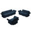Ensemble de canapé modulaire en velours Ridoy-1850986146