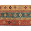 Tapis oriental noué à la main en laine multicolore 8 pi 2 po x 13 pi 7 po Fine Khorjin