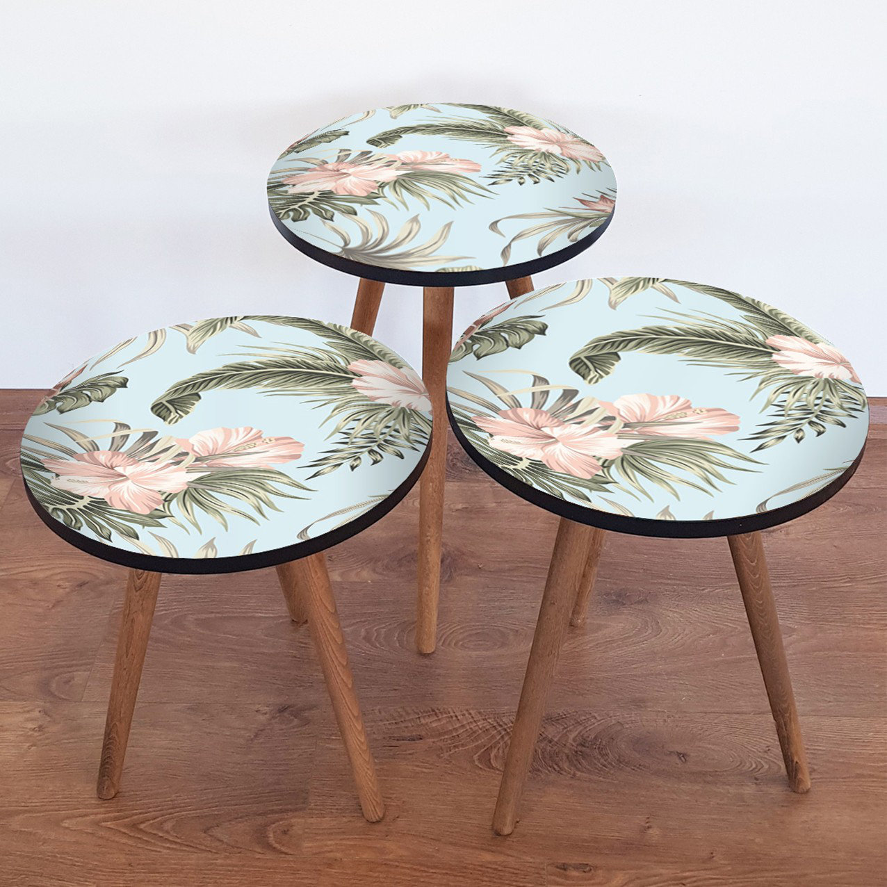 East Urban Home Dollie 3 Legs Nesting Tables Wayfair